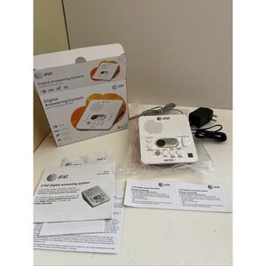 AT&T 1740 Digital Answering Machine System 60 Minutes Remote Access Telephone